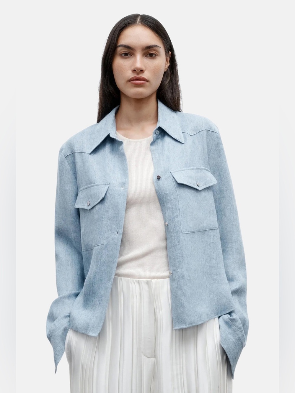 TWP NEW CARTER IN HEMP LIGHT INDIGO